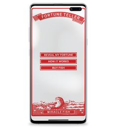 Fortune Teller Miracle Fish - Screenshot 1