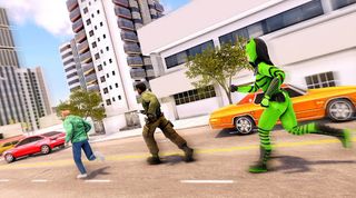 Flying Super Hero:Rescue Robot - Screenshot 3