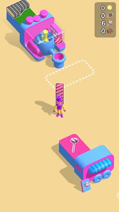 Candy King 3D - Screenshot 2