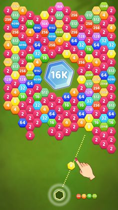 Bubble 2048 - Screenshot 1