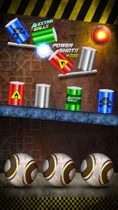 Can Knockdown Ball Hit Game - Screenshot 2