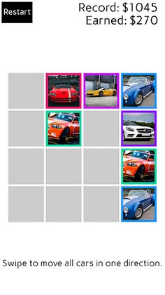 2048 Cars - Screenshot 1