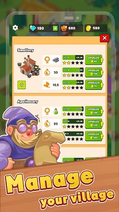 Hero Village: Idle Tycoon rpg - Screenshot 4