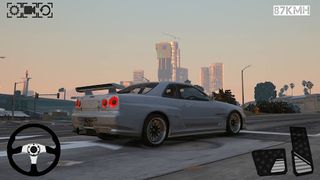 GTR Skyline Car Drift & Drag - Screenshot 3