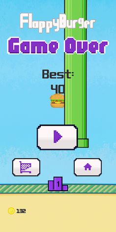 Flappy Burger - Screenshot 3
