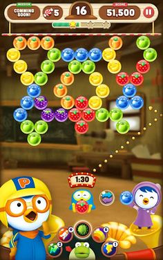 Pororo Bubble Shooter - Screenshot 2