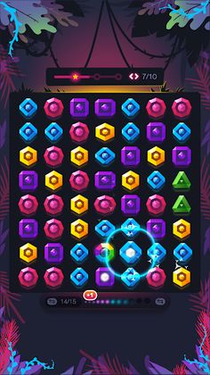 Jewels FRVR - Gems Blast & Dia - Screenshot 3