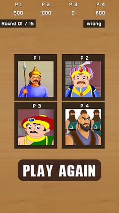 Raja Mantri Chor Sipahi Game - Screenshot 1