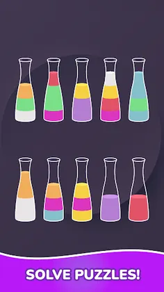 Water Sort - Color Puzzle Game - Screenshot 2