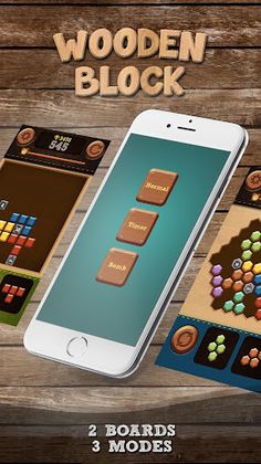 Wooden Block Puzzle - Bomb - T - Screenshot 1