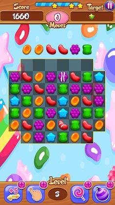 Jelly Candy World: Sweet Blast - Screenshot 3