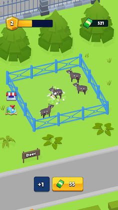Tiny Zoo Tycoon - Screenshot 1
