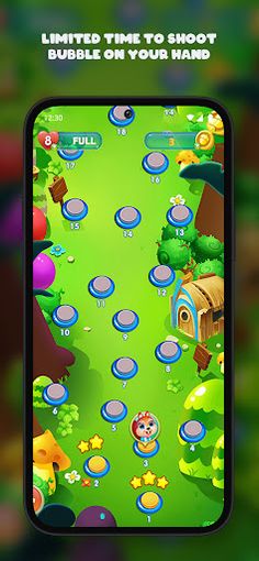 Squirrel Nuts Bubble Pop - Screenshot 2