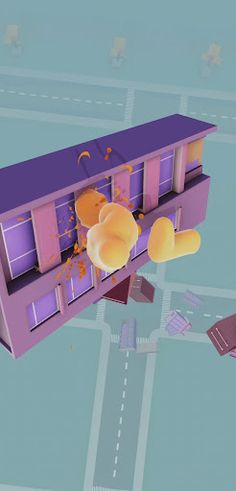 Ragdoll Jelly Fall 3D - Screenshot 3