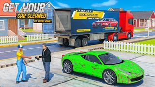 Mobile Car Wash: Car Games 3d - Screenshot 1
