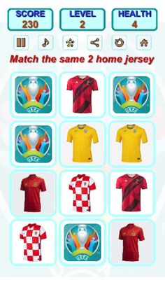 Brain game for Euro 2020 - Screenshot 3