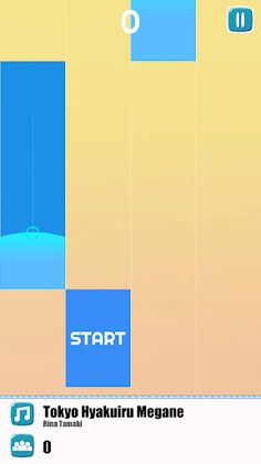 Rina Tamaki Music Tiles Game - Screenshot 2