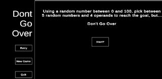 Dont Go Over - Screenshot 1