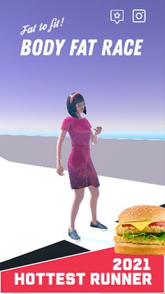 Body race - fat 2 fit - Screenshot 3