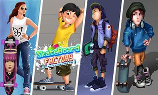 Skateboard craft Factory - Screenshot 2