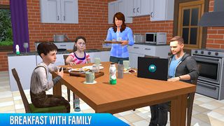 Happy Virtual Dad Family Game - Screenshot 1