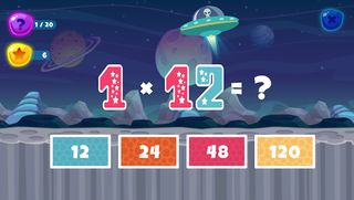Fun Space Maths - Screenshot 1