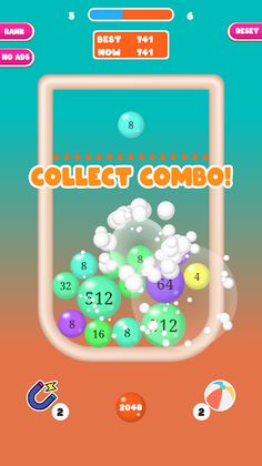 2048 Merge Balls - Screenshot 2