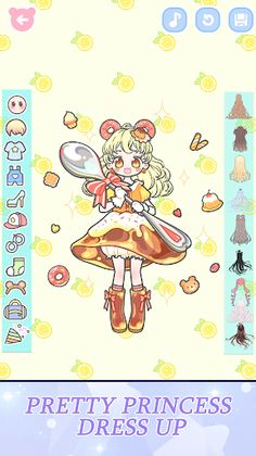 Anime vinder princess dress up - Screenshot 2