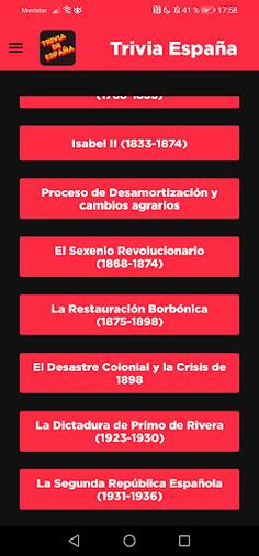 Trivia España - Screenshot 2