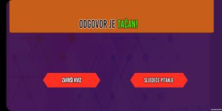 Veliki kviz znanja - Screenshot 2