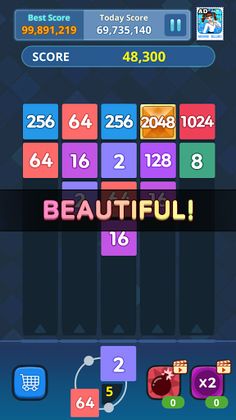 Shooting 2048 - Merge Block - Screenshot 3