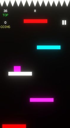 Neon Cube Fall - Screenshot 3
