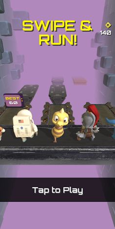 Swipe and Run! - Screenshot 1