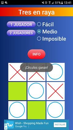 Tres en Raya - Screenshot 2