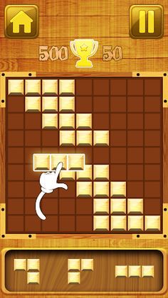 Wood Block Puzzle-wood style b - Screenshot 2