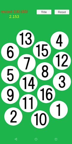 Number Touch - Screenshot 1