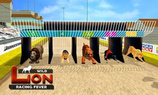 Wild Lion Racing Animal Race - Screenshot 2