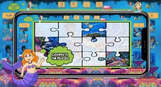 Princess Mermaid Puzzle - Screenshot 3