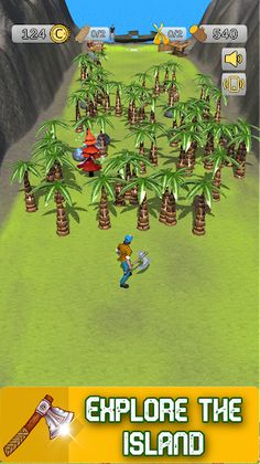 Lumberjack Leo: Island Escape - Screenshot 1