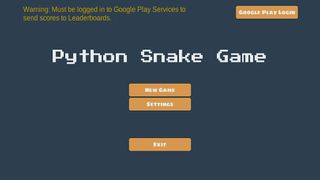 Python Snake Game - Screenshot 1