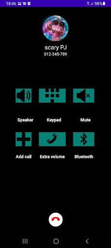 fake call wednesday addams - Screenshot 3