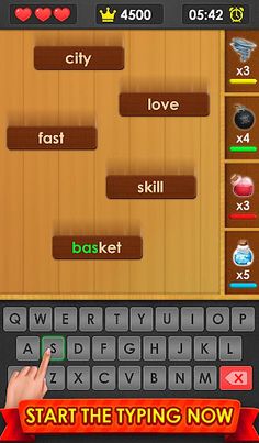 Typing Master Word Typing Game - Screenshot 2