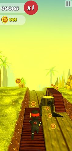 Nano Ninja Run - Screenshot 1