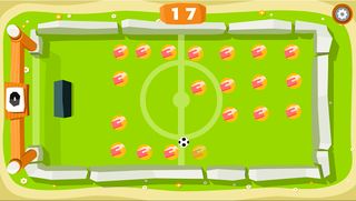 Super Pong Ball ⚽  Soccer like - Screenshot 2