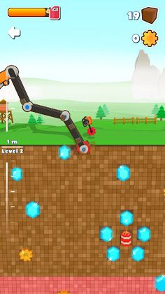 Voxel Digger - Screenshot 1
