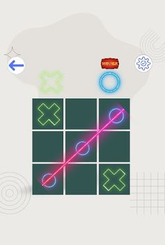 Tic Tac Toe Challenge 2 player - Screenshot 3