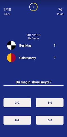 Türkiye Süper Ligi Bilgi Oyunu - Screenshot 4