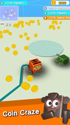 Papere.io : Build a queen area - Screenshot 3