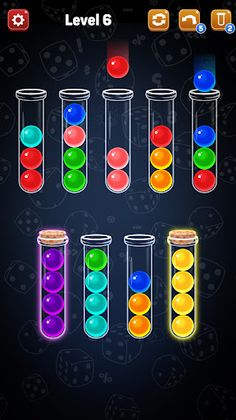 Ball Sort Puzzle - Color Ball - Screenshot 1