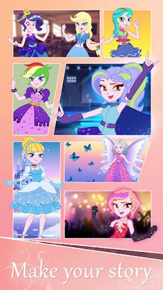 DIY Doll Story: Paper Dress Up - Screenshot 1